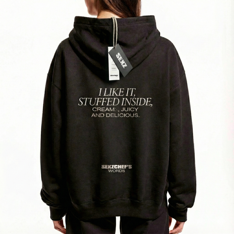 "Stuffed Inside" Hoodie - Oversized